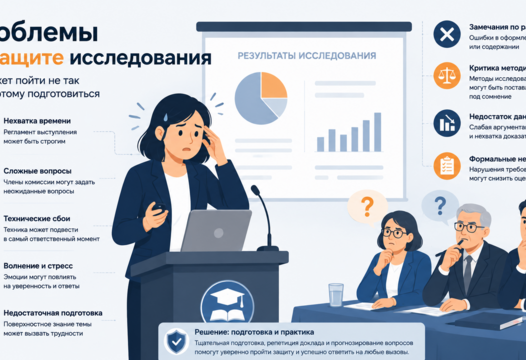 Проблемы на защите исследования: 10 критериев качественной работы, как успешно защитить материал