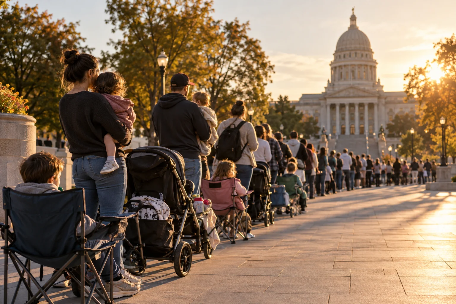 В США сотни тысяч детей стоят в очереди на субсидию по уходу, и списки не отражают реальную нужду