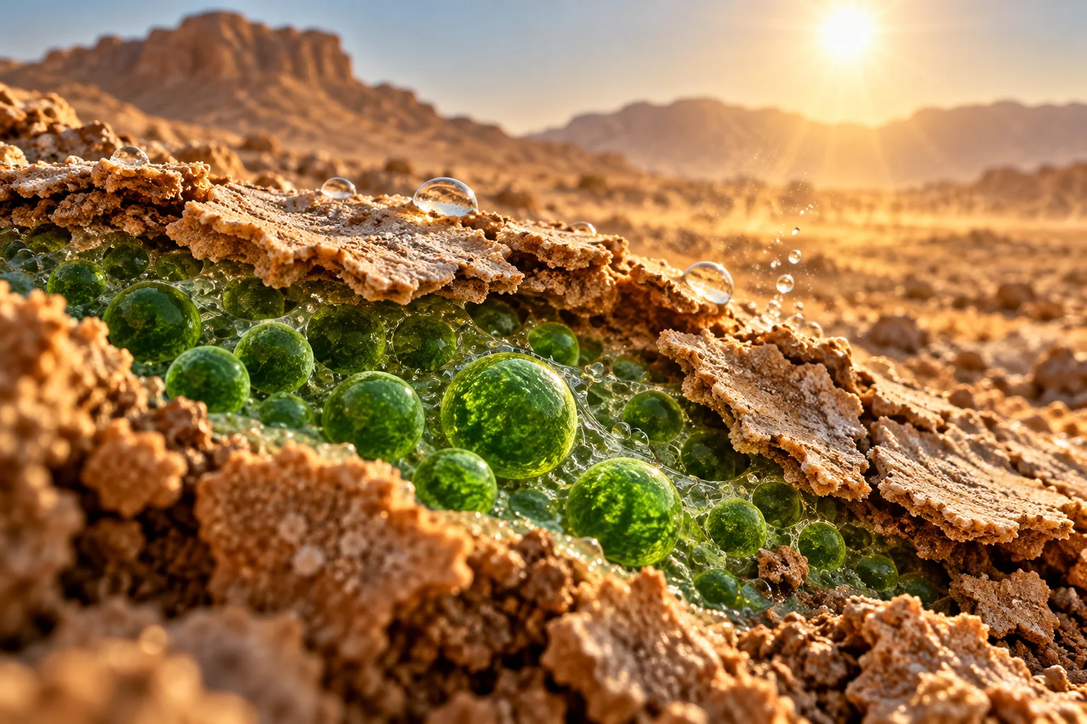 Пустынная водоросль Chlorella ohadii растёт быстрее прочих фототрофов и терпит 60 °C