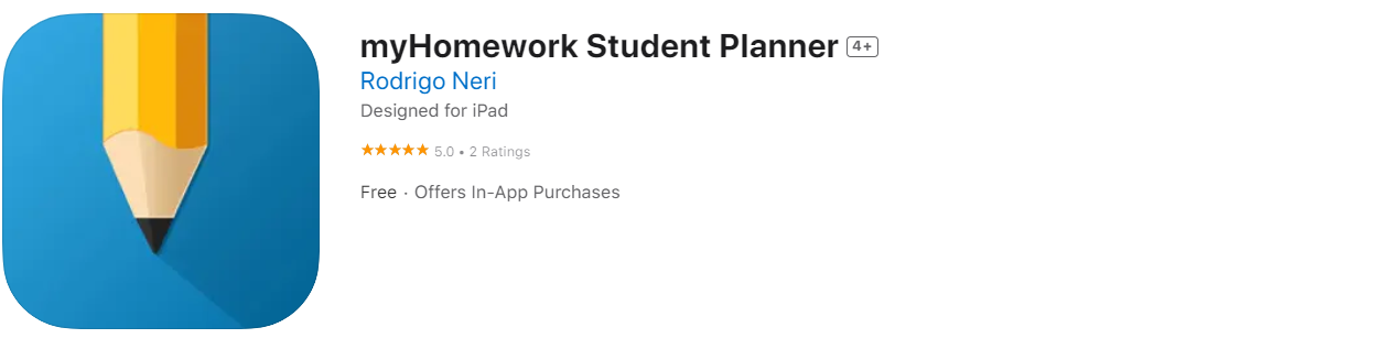 myHomework Student Planner