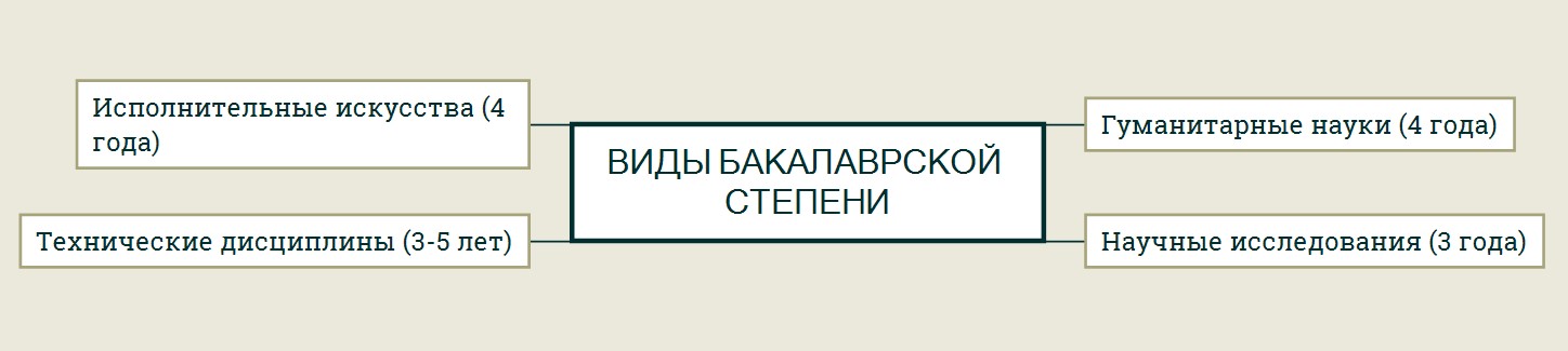 виды бакалаврской степени